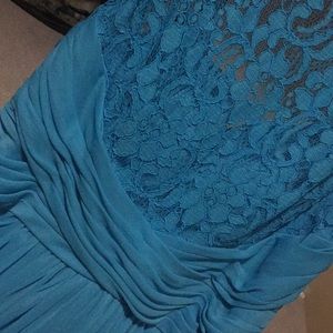 Bridesmaid dress from David’s Bridal